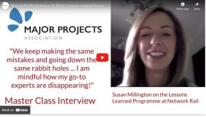 Lessons Learned at Network Rail