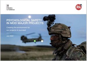 Psychological Safety in MoD Major Projects