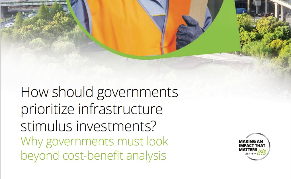 How governments should prioritise infrastructure investments