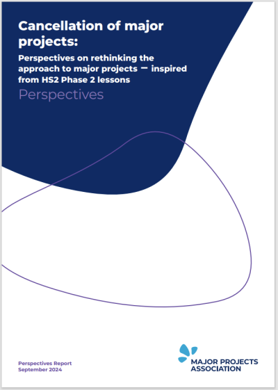 Cancellation of major projects report
