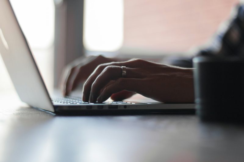thomas-lefebvre-gp8BLyaTaA0-unsplash (2) Person typing on a laptop