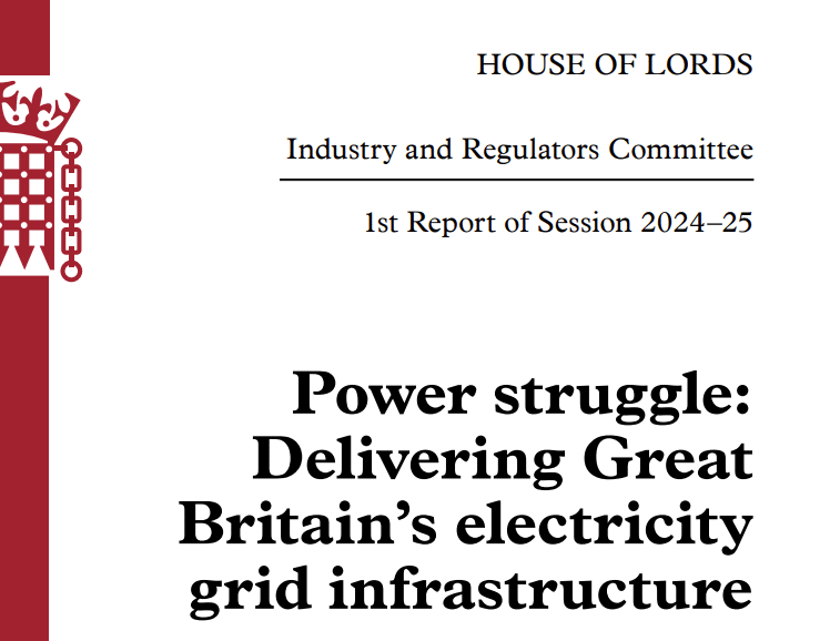 Power struggle: Delivering Great Britain’s Electricity Grid Infrastructure